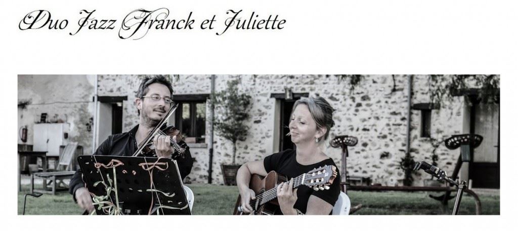 Duo jazz Franck et Juliette